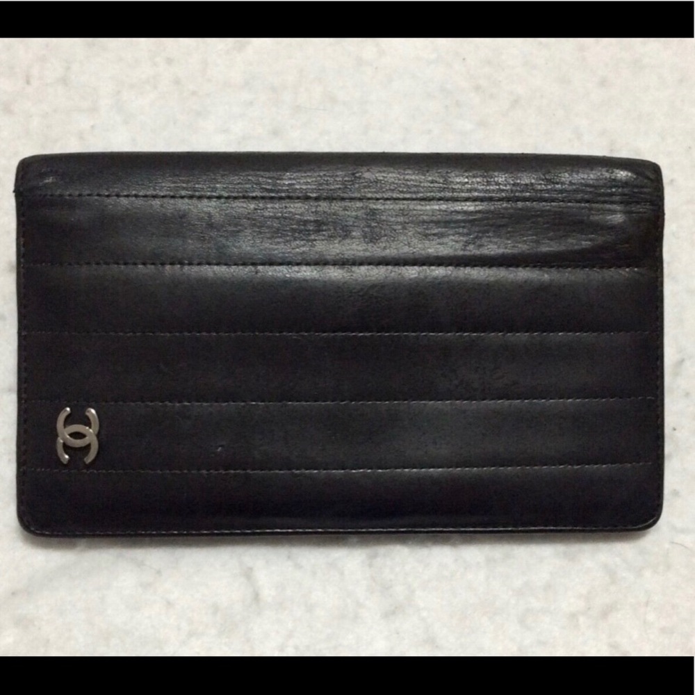 Chanel Leather Long Wallet